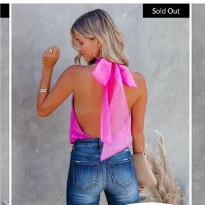 NWOT— VICI backless bodysuit